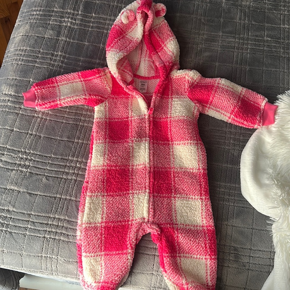 Carters Fluffy coat for baby girl
